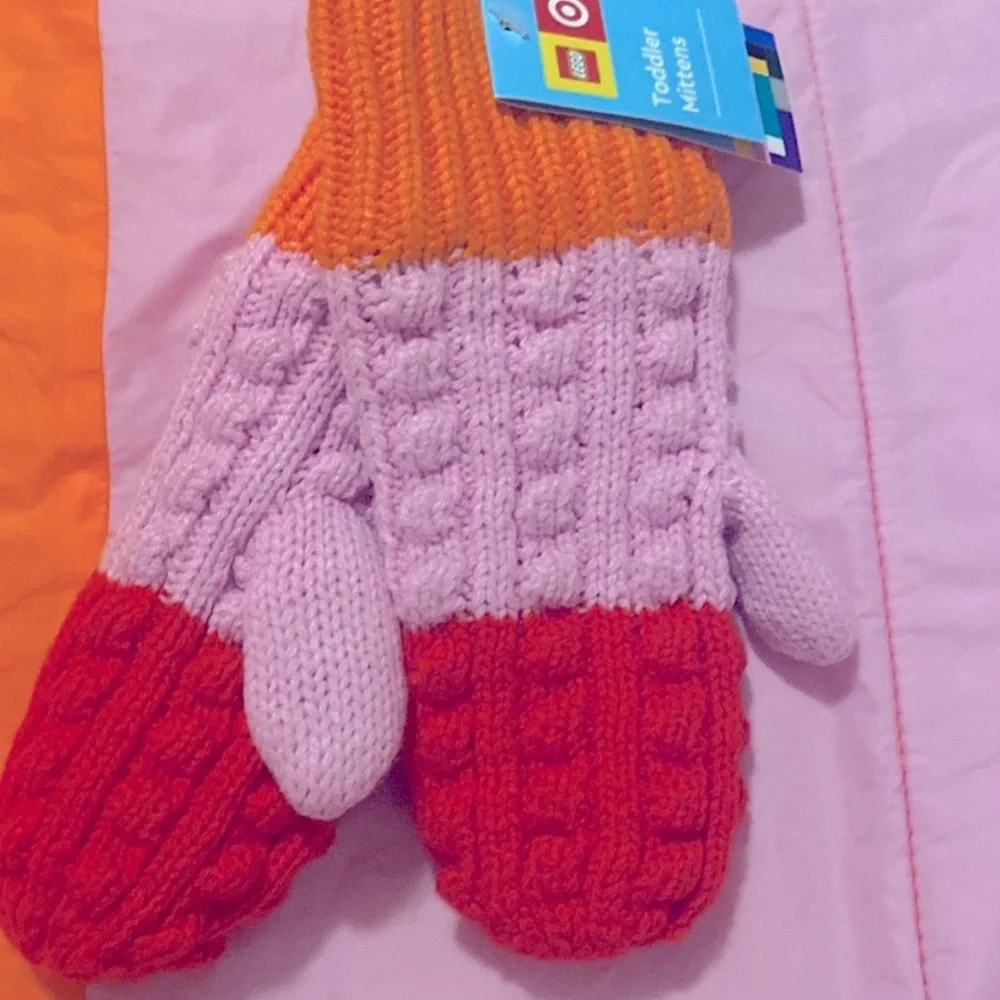Lego collection x Target toddler mittens- NWT